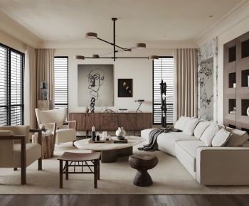 Modern A Living Room-ID:514688017