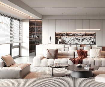 Modern A Living Room-ID:104852912