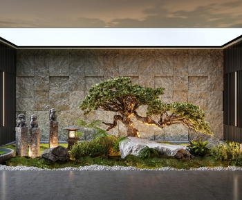 New Chinese Style Plant Landscaping-ID:921607974