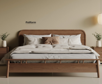 Modern Double Bed-ID:210202937