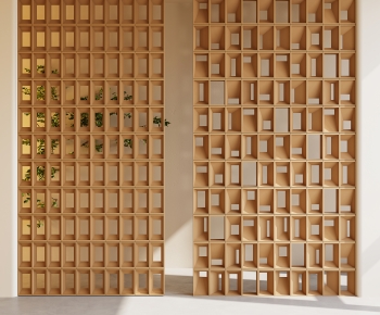Modern Cement Brick Screen Partition-ID:511904006