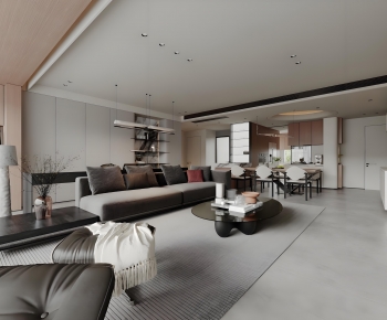 Modern A Living Room-ID:730221033