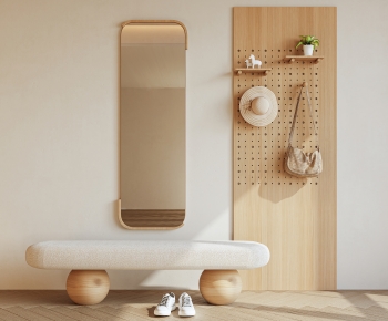 Modern Stool For Changing Shoes-ID:611674072