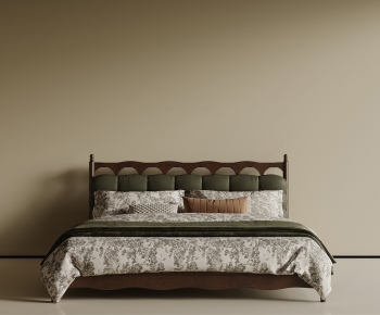 Modern Double Bed-ID:815120941