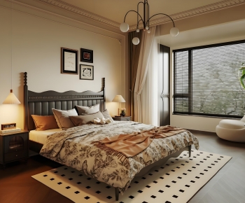 French Style Bedroom-ID:239144097