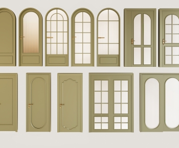 French Style Door-ID:551469357