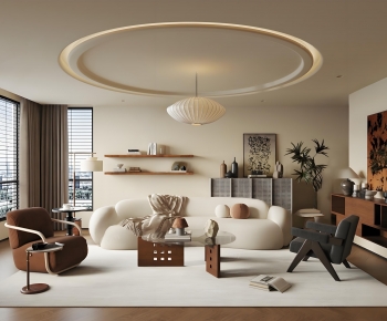 Modern A Living Room-ID:719440943