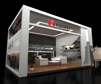 Modern Exhibition Hall-ID:417237049