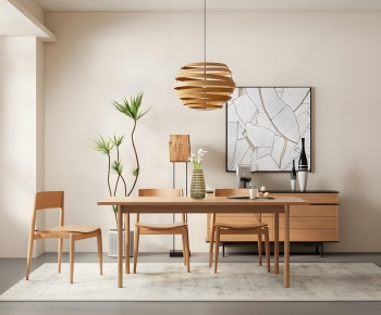 Modern Dining Table And Chairs-ID:179374934