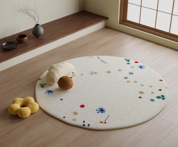 Modern Circular Carpet-ID:921689994