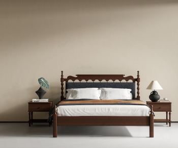 Modern Double Bed-ID:634119036