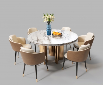 Modern Dining Table And Chairs-ID:782094008