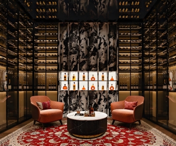 Modern Wine Cellar/Wine Tasting Room-ID:287890425