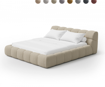 Modern Double Bed-ID:782042983