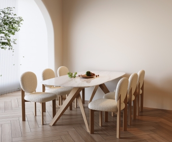 Modern Dining Table And Chairs-ID:785367971