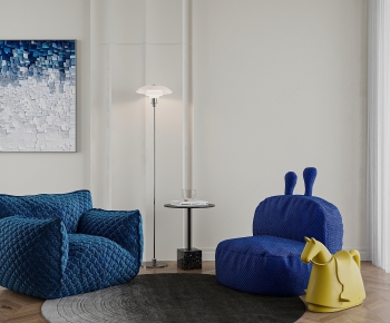 Modern Single Sofa-ID:526592027