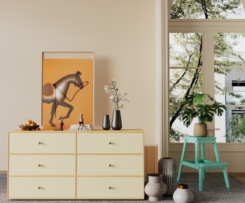 Modern Side Cabinet-ID:700454001