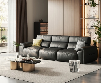 Modern Three-seat Sofa-ID:371721038