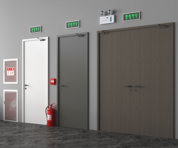 Modern Fire Door-ID:309250464