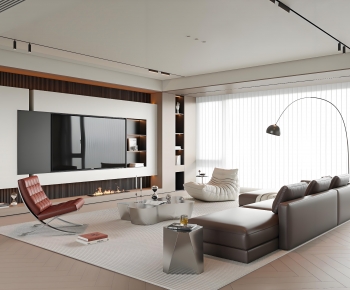 Modern A Living Room-ID:351854093