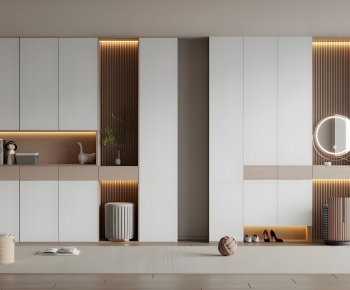 Modern Shoe Cabinet-ID:389230374