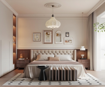 French Style Bedroom-ID:670870077