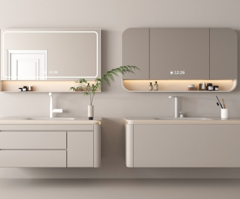 Modern Bathroom Cabinet-ID:214773895