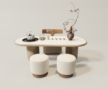 New Chinese Style Tea Tables And Chairs-ID:606406935