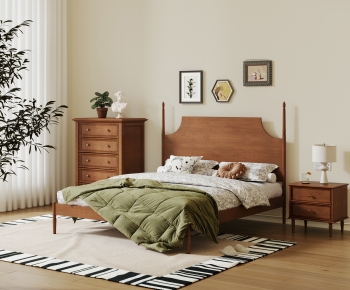 French Style Double Bed-ID:638170007