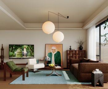 Modern A Living Room-ID:825064907