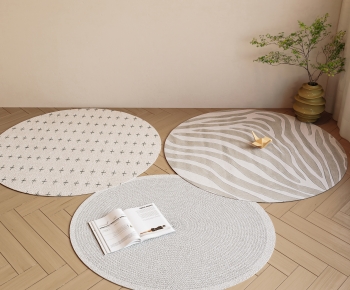 Modern Circular Carpet-ID:497927907