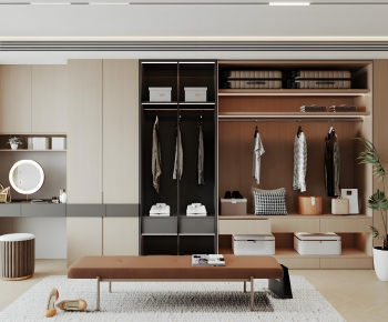 Modern Clothes Storage Area-ID:971353057