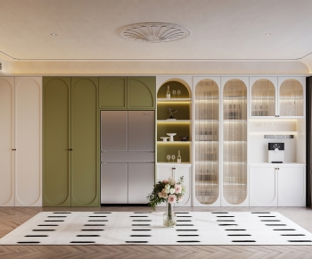 French Style Wine Cabinet-ID:759060445