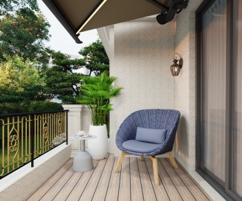 Modern Leisure Balcony-ID:832555061