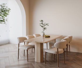 Modern Dining Table And Chairs-ID:499011999
