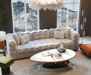 Modern Sofa Combination-ID:637442117