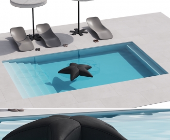 Modern Swimming Pool-ID:418807038