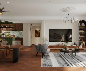 French Style A Living Room-ID:559350976