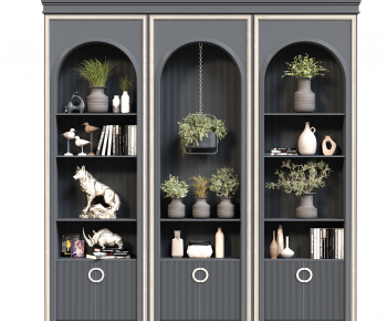 Simple European Style Decorative Cabinet-ID:333899024