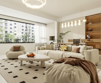 Modern A Living Room-ID:620014917