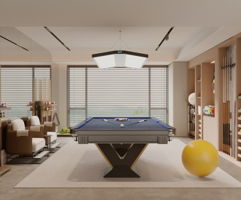 Modern Billiards Room-ID:886725905