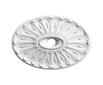 French Style Plaster Carved Top Plate-ID:776691914