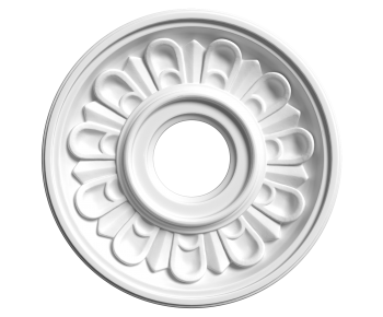 French Style Plaster Carved Top Plate-ID:684290897