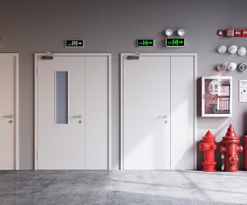 Modern Fire Door-ID:265636924