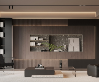 Modern A Living Room-ID:746259773