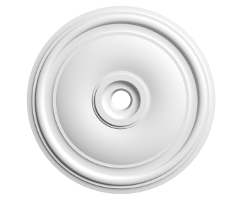 European Style Plaster Carved Top Plate-ID:222759254