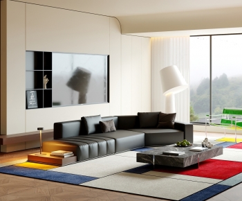 Modern A Living Room-ID:342041026