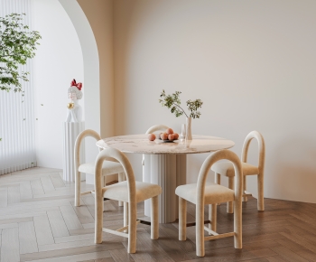 Modern Dining Table And Chairs-ID:612976075