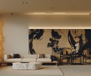 Modern A Living Room-ID:276357892