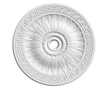 French Style Plaster Carved Top Plate-ID:737919096